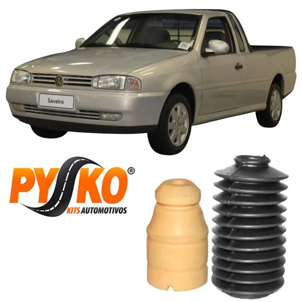 KIT AMORTECEDOR TRASEIRO SAVEIRO TODOS