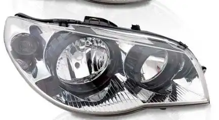 FAROL FIAT PALIO 04/ DIR C/ MASCARA CROMADA ARO PRETO