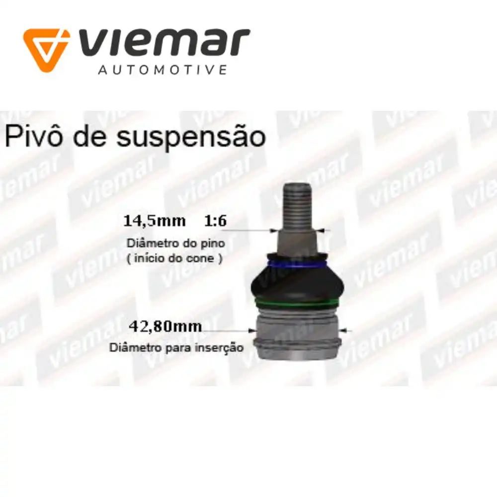 PIVO FORD RANGER 2013 A 2023 SUPERIOR