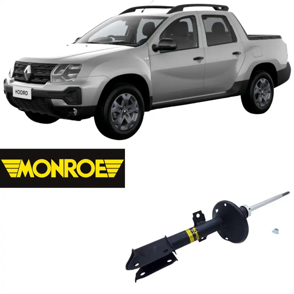 AMORTECEDOR DIANTEIRO RENAULT OROCH 2015 A 2020 MANUAL