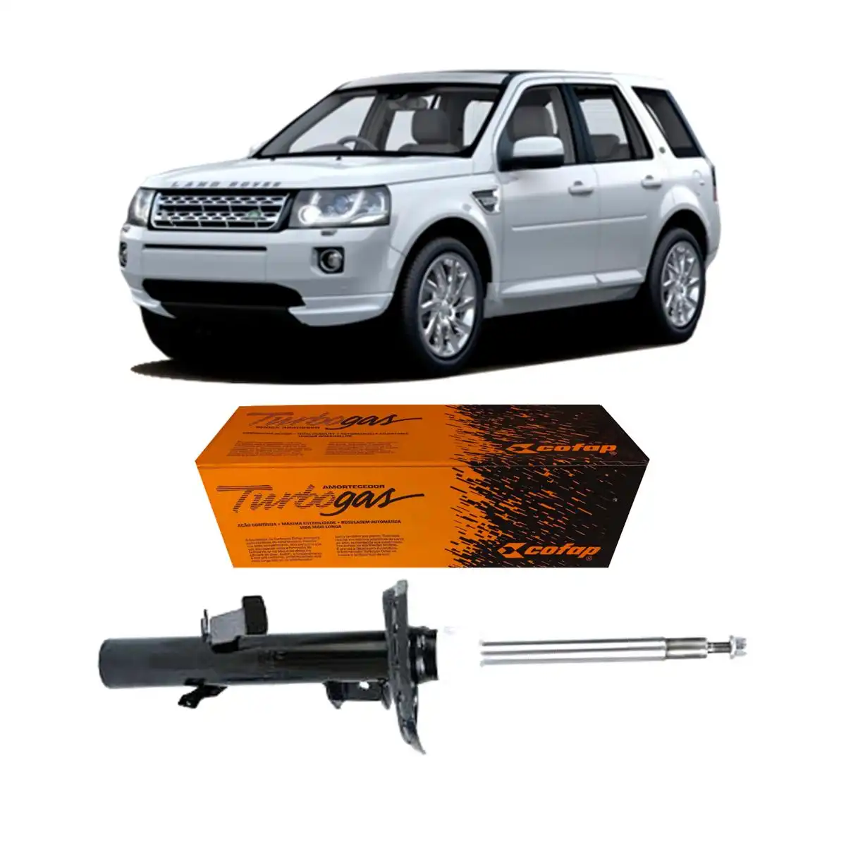 AMORTECEDOR DIANTEIRO LAND ROVER FREELANDER II DIR