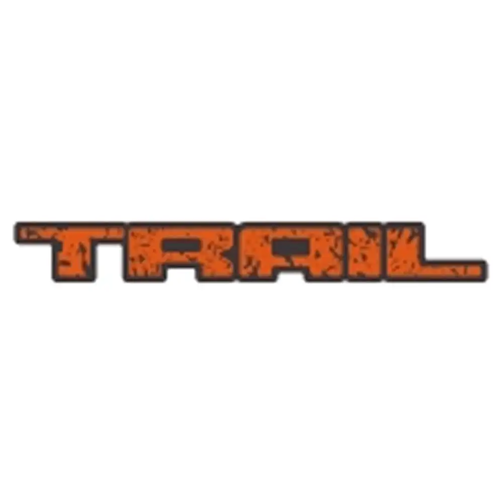 EMBLEMA TRAIL GRANDE LARANJA