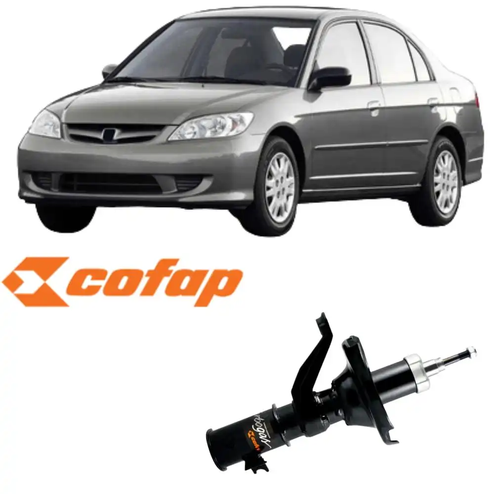 AMORTECEDOR DIANTEIRO HONDA CIVIC 2003 A 2005 ESQUERDO