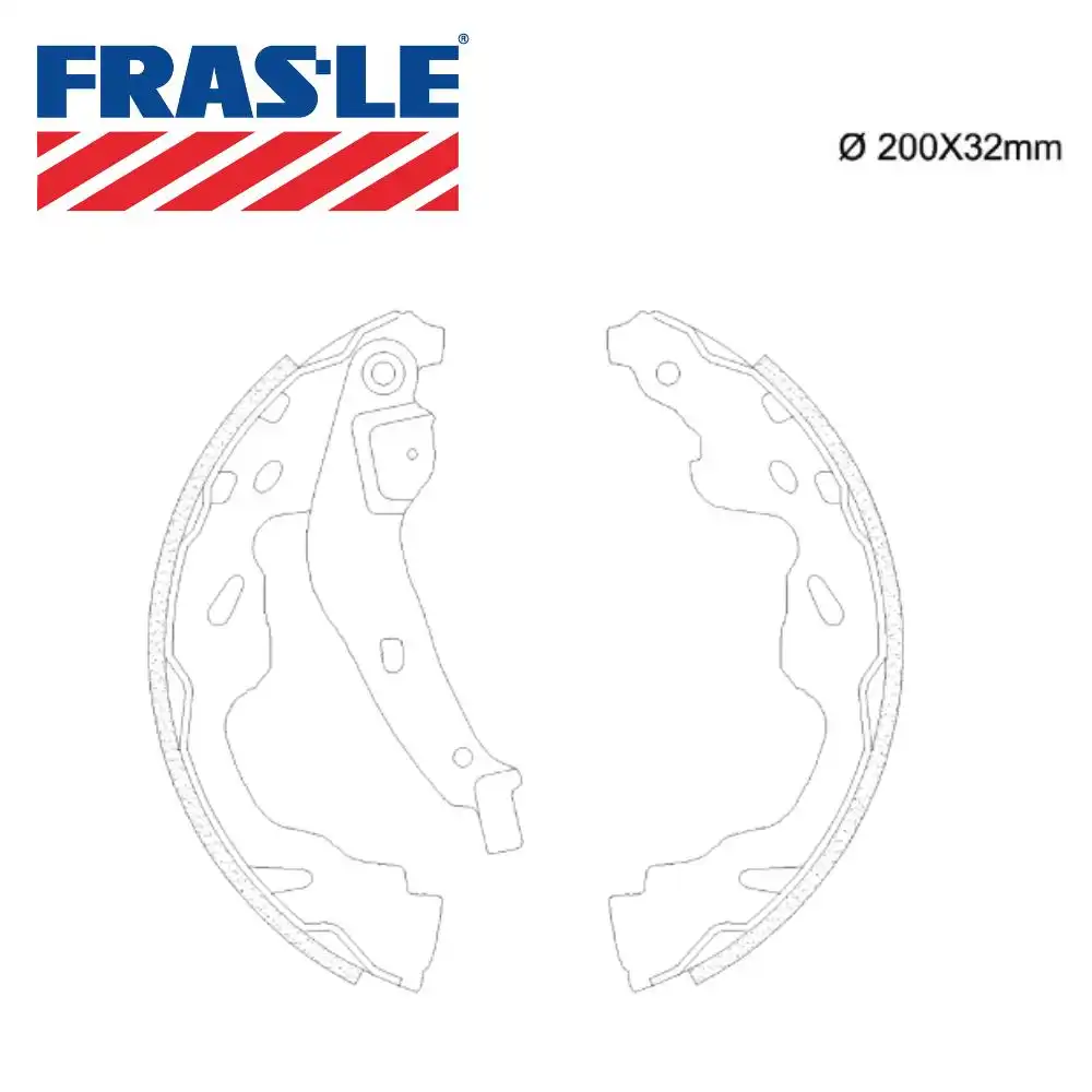 SAPATAS FREIO TRAS TOYOTA ETIOS 1.3 2012 EM DIANTE