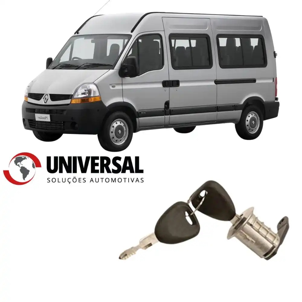 CILINDRO PORTA RENAULT MASTER 02/13 DIR C/CHAVE
