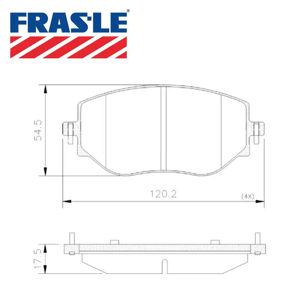 PASTILHA FREIO DIANTEIRA KARDIAN 1.0 12V 2024 ACIMA