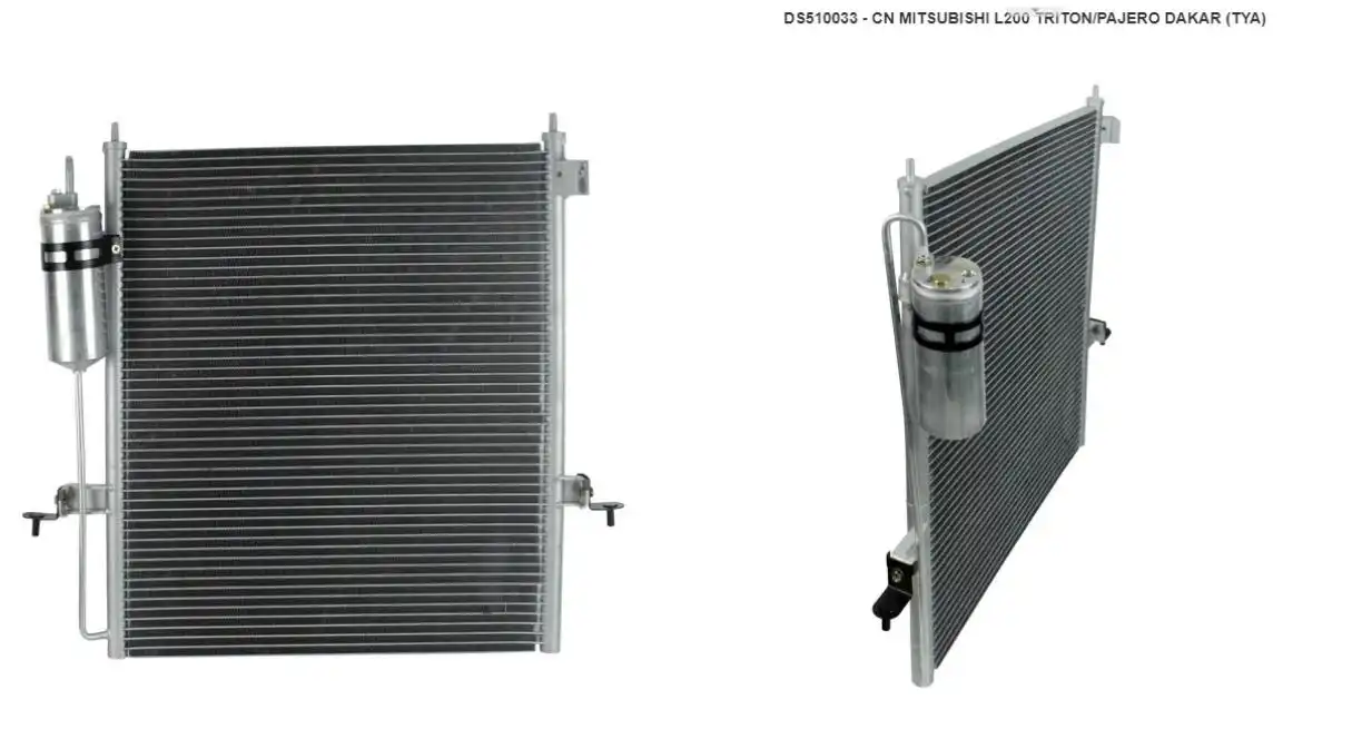 CONDENSADOR AR CONDICIONADO L200 TRITON PAJERO DAKAR