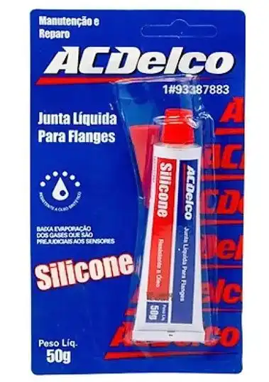 COLA SILICONE ALTA TEMPERATURA 50G BRANCA