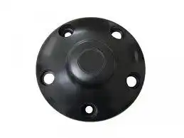 CALOTA RODA FUSCA GRANDE 1200 1300 /74 PRETA PLASTICA