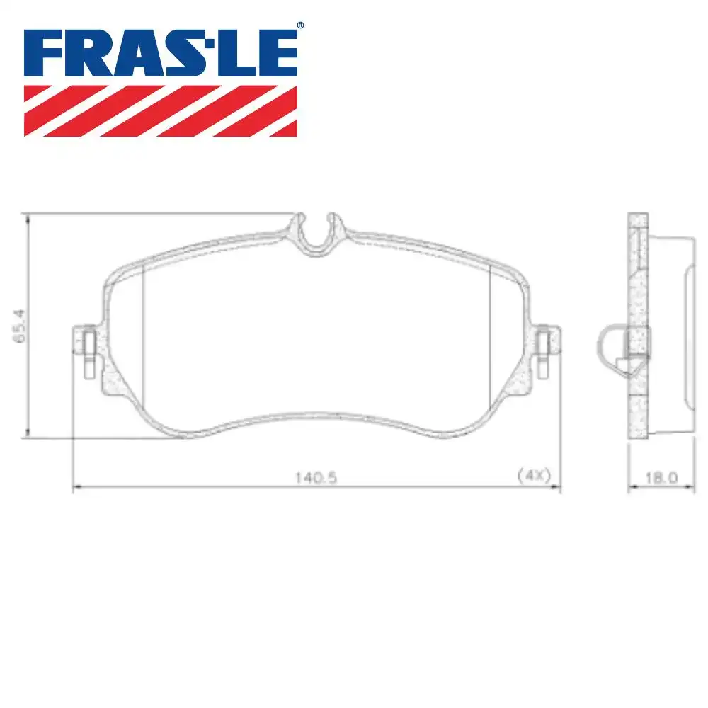 PASTILHA FREIO TRASEIRA AMAROK 3.0 V6 2018 ACIMA CERAMICA