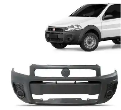 PARACHOQUE DIANT FIAT STRADA WORKING 2014/ CINZA SEM FURO