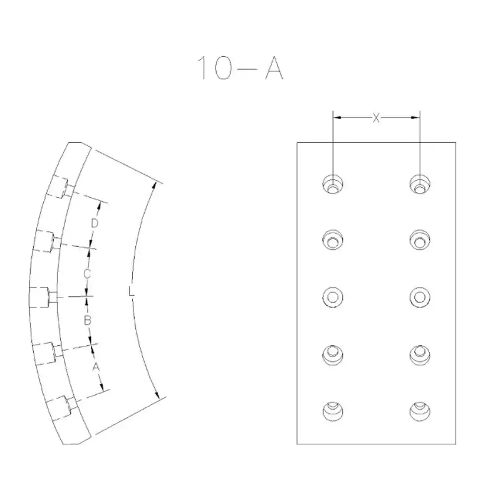 LONA FREIO TRAS SAVEIRO GV