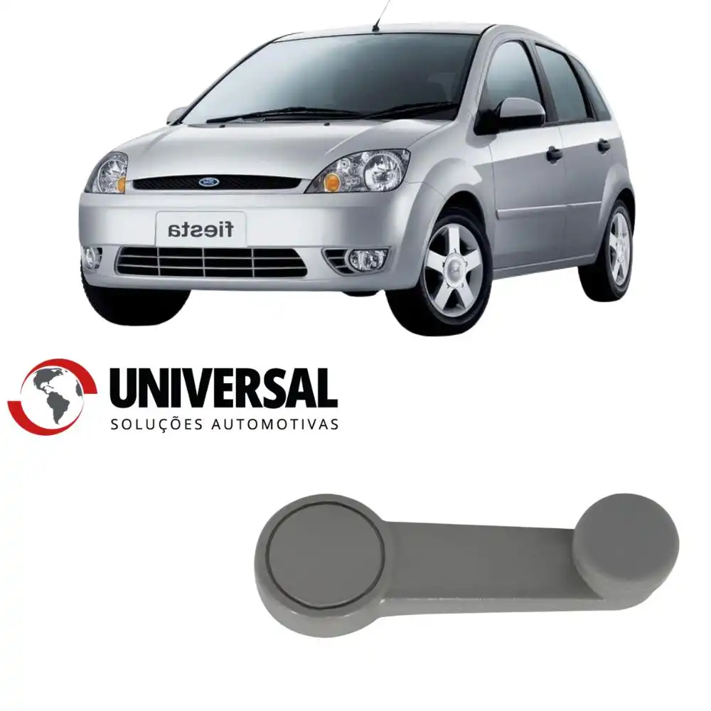 MACANETA VIDRO FIESTA,KA FIESTA ECOSPORT METAL CINZA