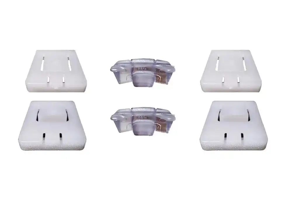 GRAMPO TRILHO BANCO GOL,V.P.S. PASSAT (4 GRAMPOS+2 GENGIVAS)