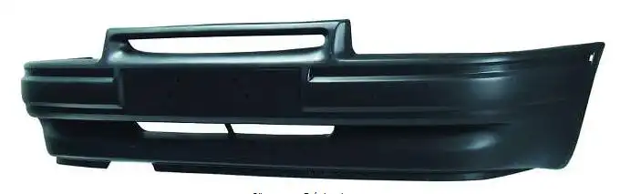 PARACHOQUE DIANT ESCORT 87/ PRETO  C/ ALMA PLASTICA