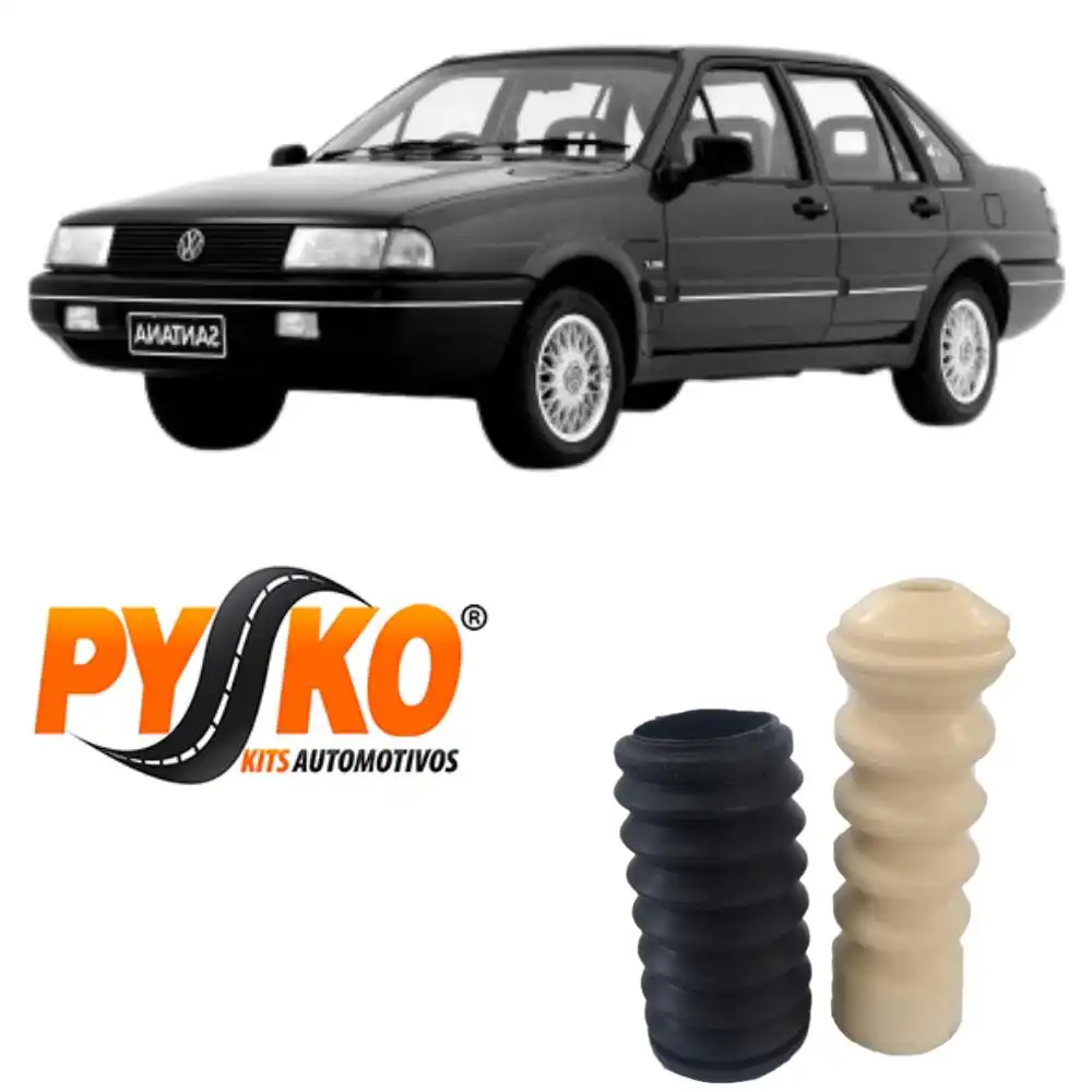 KIT AMORTECEDOR TRASEIRO SANTANA 1984 A 2006