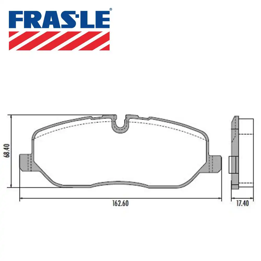 PASTILHA FREIO DIANTEIRA LAND ROVER DISCOVERY 3 2.7 4.0 4.4
