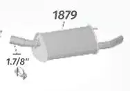 SILENC TRAS CELTA 1.0 8V 2009/2011 FLEX