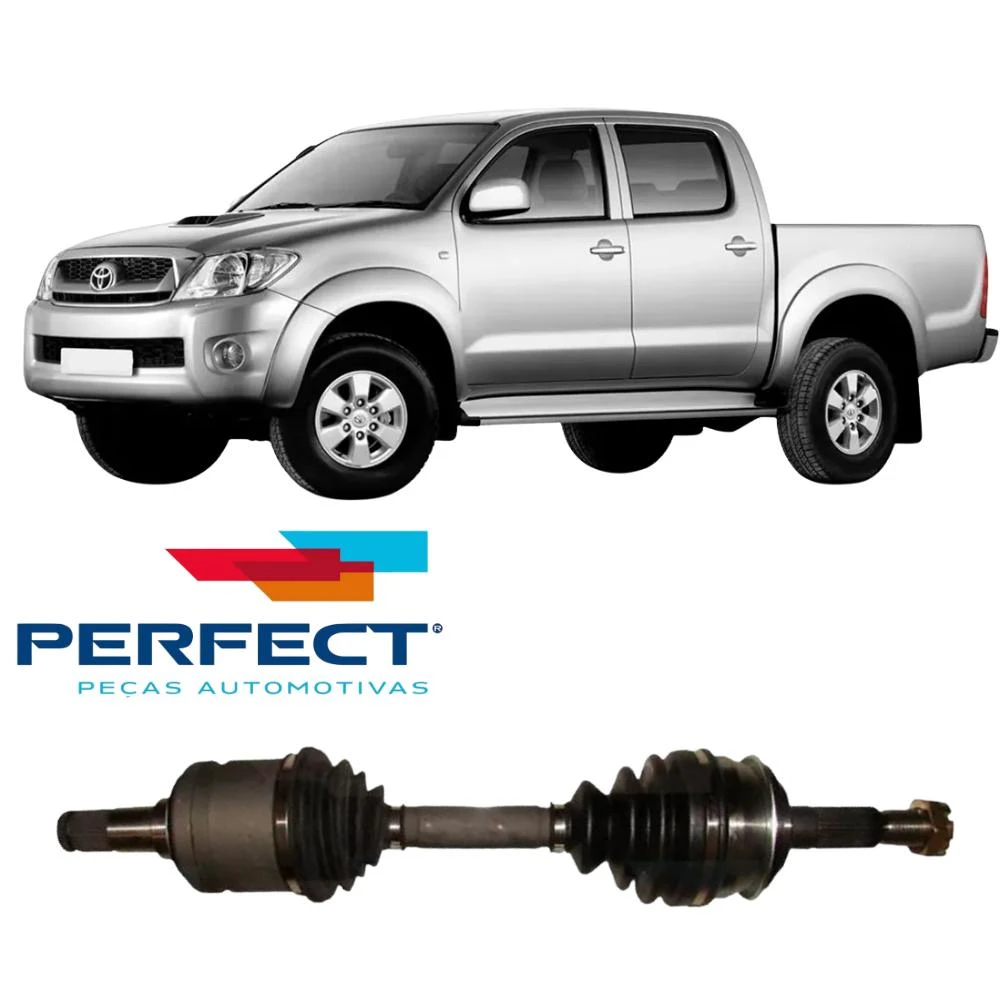 SEMI EIXO TOYOTA HILUX 2.5 3.0 2005 A 2016 C/ABS