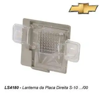 SINAL PLACA S-10 /2000 ESQ