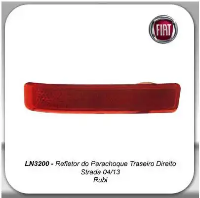 SINAL PARACHOQUE TRAS FIAT STRADA 04/ DIR