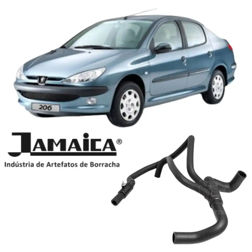 MANGUEIRA RADIADOR PEUGEOT 206 1.0 16V 2002 EM DIANTE INF