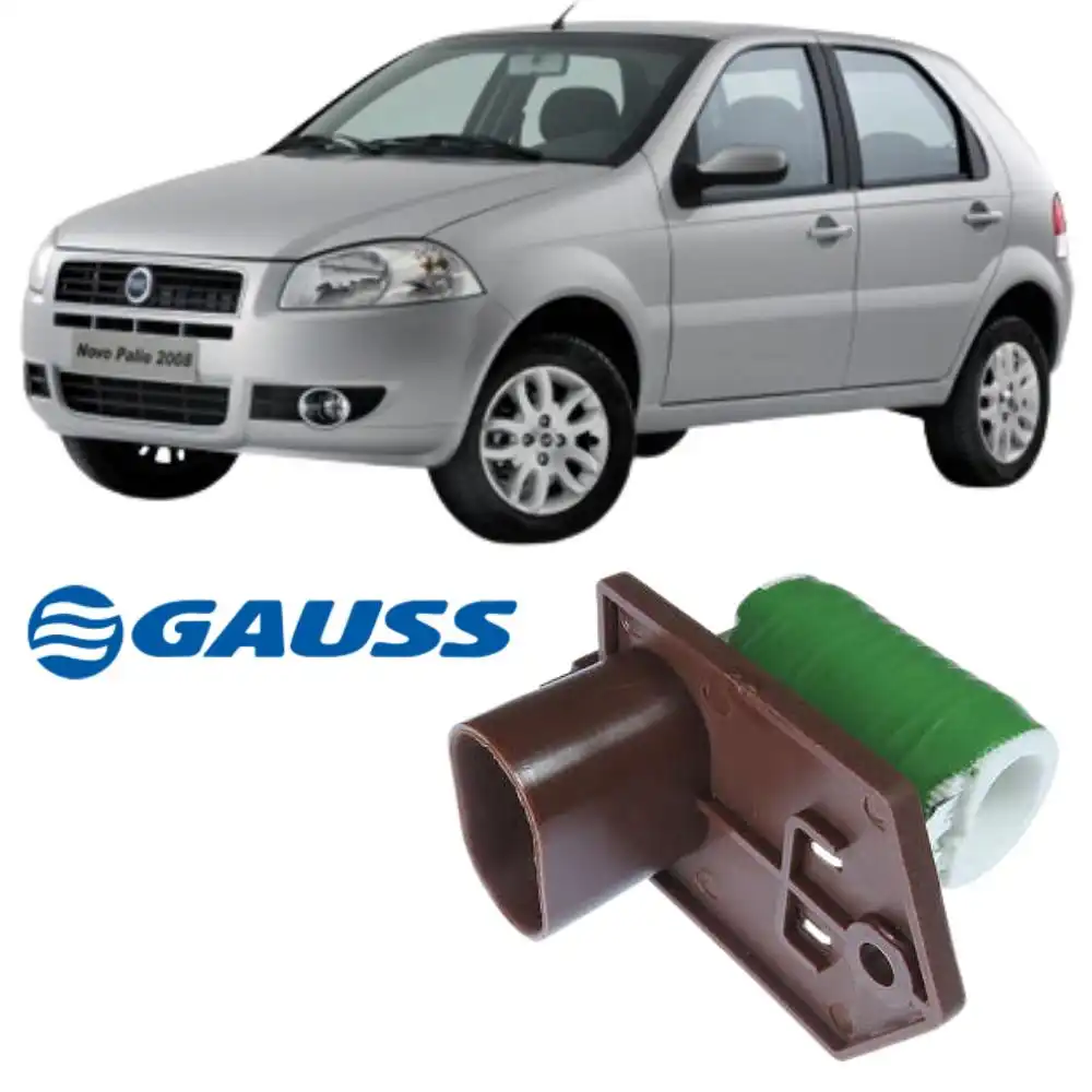 RESISTENCIA ELETROVENTILADOR FIAT PALIO 1.4 1.6 2009 A 2017