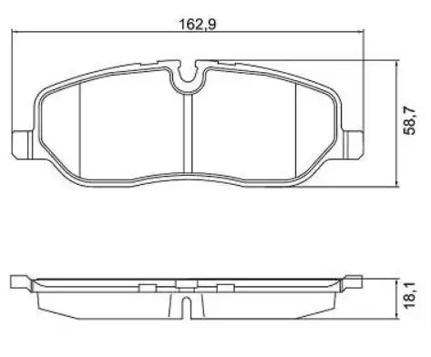 PASTILHA FREIO DIANTEIRA LAND ROVER DISCOVERY 3 2.7 4.0 4.4