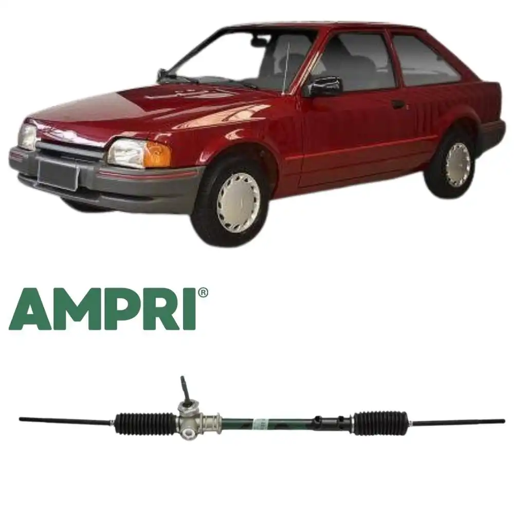 CAIXA DIRECAO ESCORT C/ BARRA AXIAL