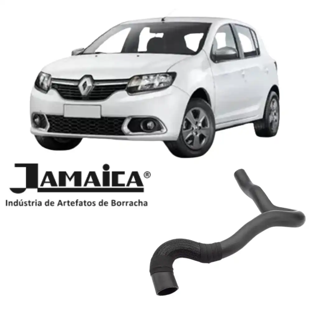 MANGUEIRA RADIADOR RENAULT SANDERO LOGAN 1.0 12V 2014 EM DIA
