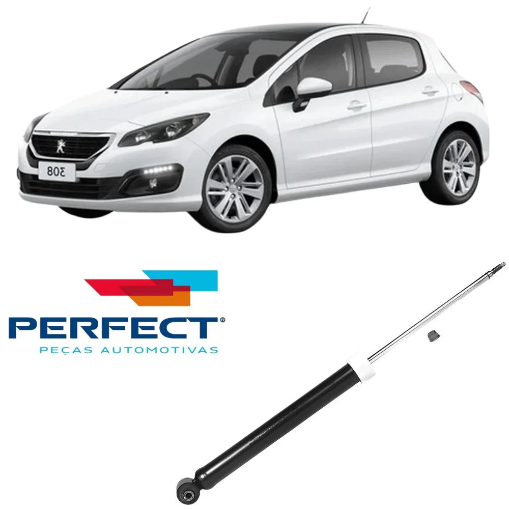 AMORTECEDOR TRASEIRO PEUGEOT 308 2007/