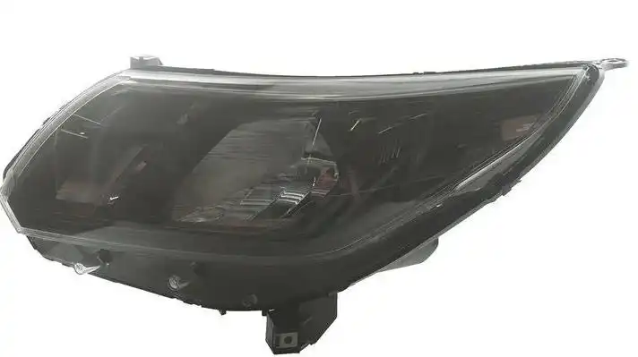 FAROL S-10 17/ ESQ C/ MASCARA NEGRA S/ LED S/ FRISO CROMADO