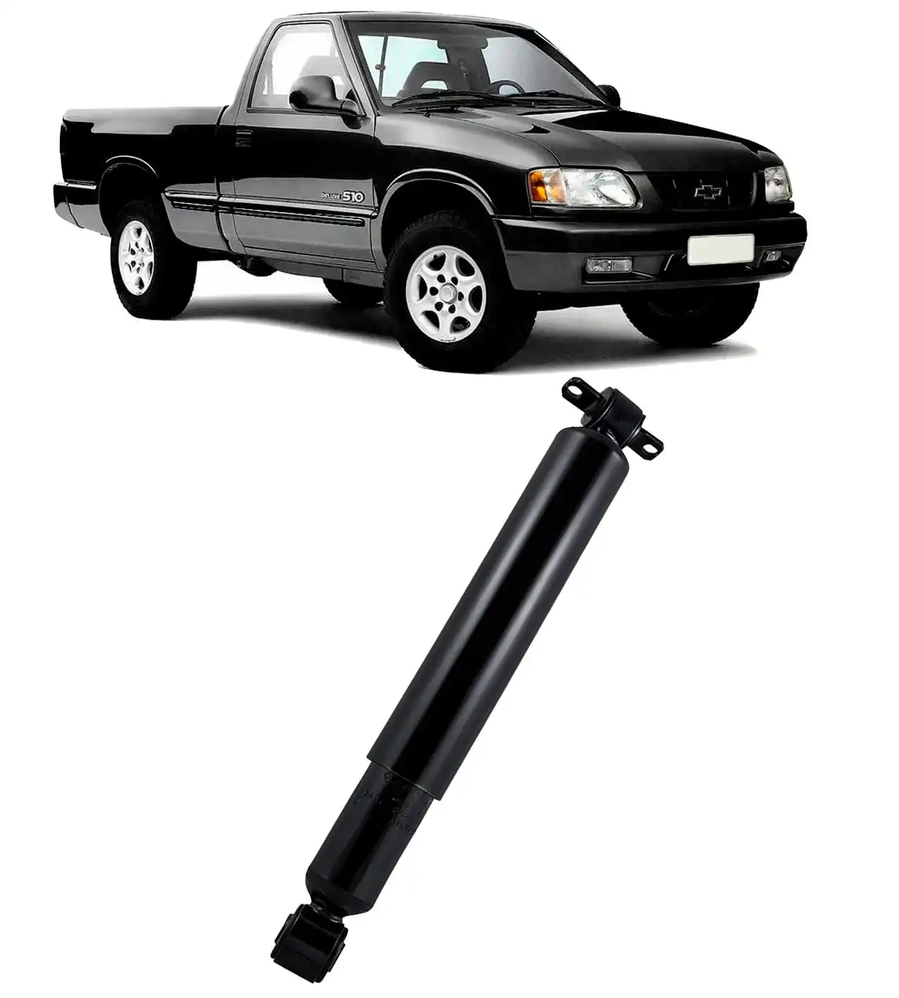 AMORTECEDOR TRASEIRO S-10 1995 A 1999 REMANUFATURADO PÇ