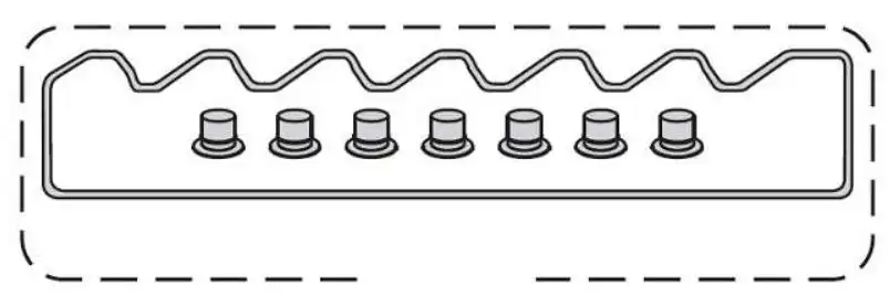 JUNTA TAMPA VALVULA SILVERADO F-250 4.2 6 CIL SPRINT MWM