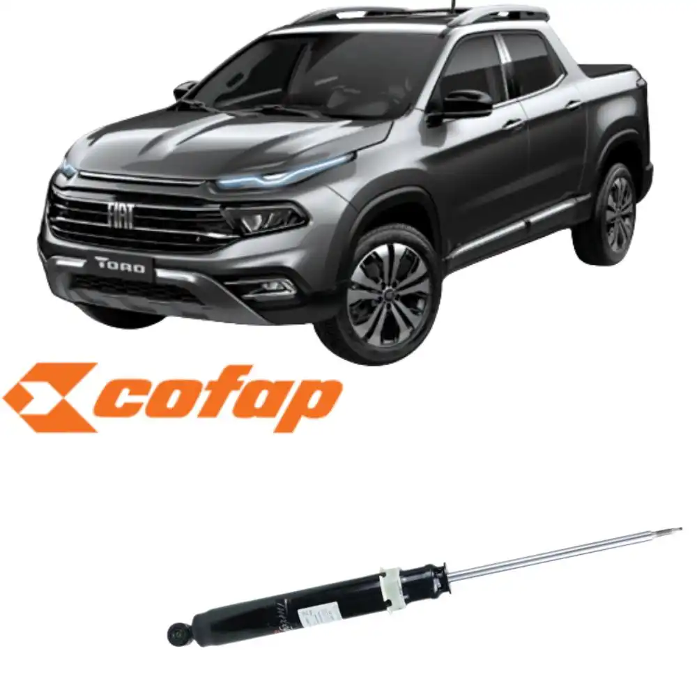 AMORTECEDOR TRASEIRO FIAT TORO 1.3 TURBO 2022 A 2024