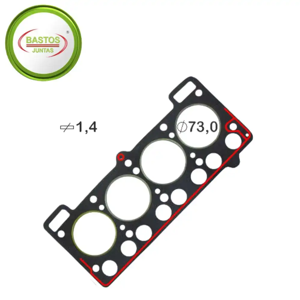 JUNTA CABECOTE GOL 1.0 8V GASOLINA 1992 A 1997 CHT FIBRA