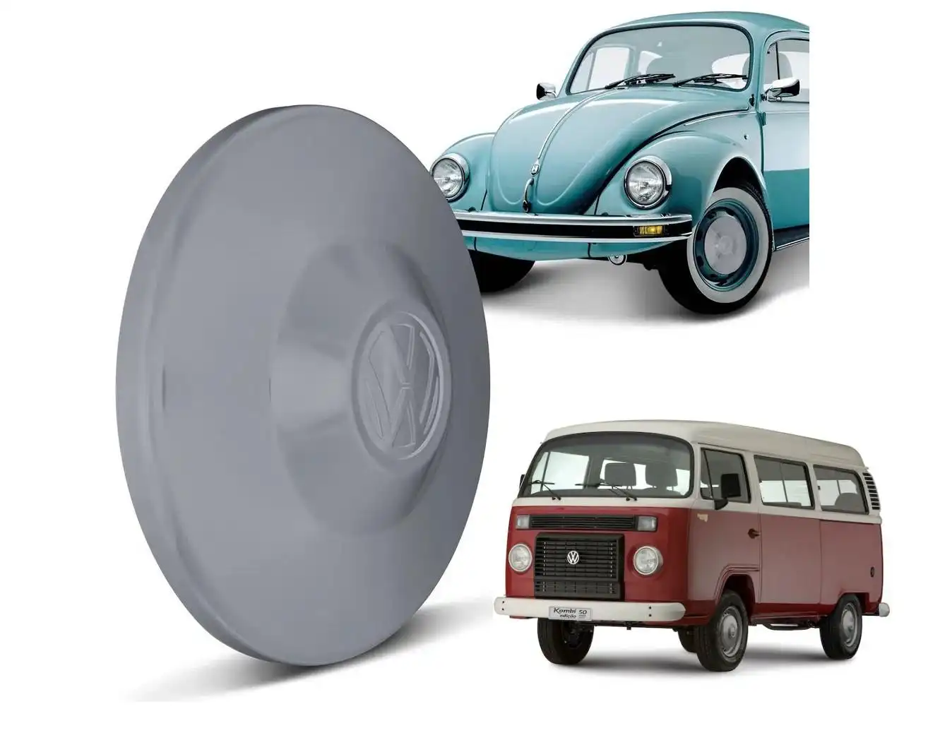 CALOTA RODA KOMBI (PRATO) CINZA