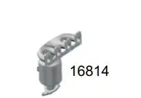 CANO SAIDA MOTOR CORSA 1.4 8V 2006 A 2012 FLEX C/CATALISADOR