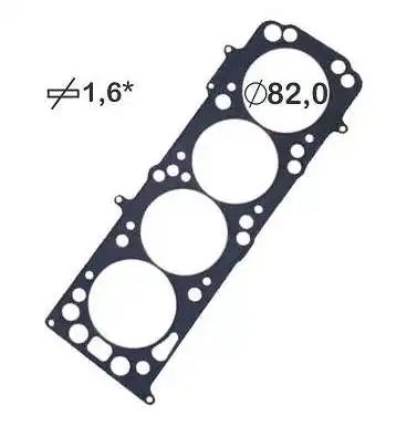 JUNTA CABECOTE CORSA 1.6 1.8 SPIN PALIO 1.8 METAL