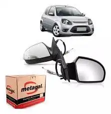 ESPELHO EXT KA 2008 A 2014 DIR C/PISCA C/CONTROLE