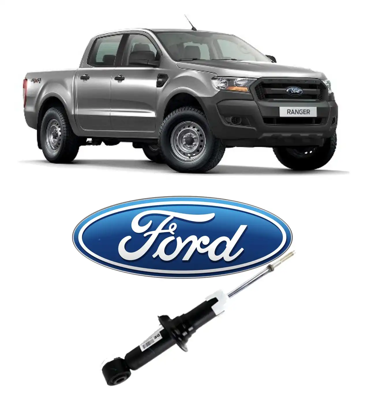 AMORTECEDOR DIANTEIRO RANGER 2019 A 2022