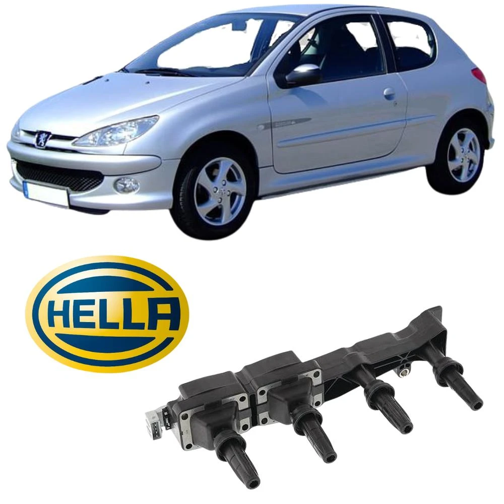 BOBINA INJ ELET PEUGEOT 206 307 TDS 1.6 16V 2002/ CITROEN C3