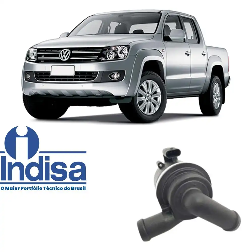 BOMBA DAGUA AMAROK 2.0 16V 2010 A 2022 AUXILIAR (3 PINOS)