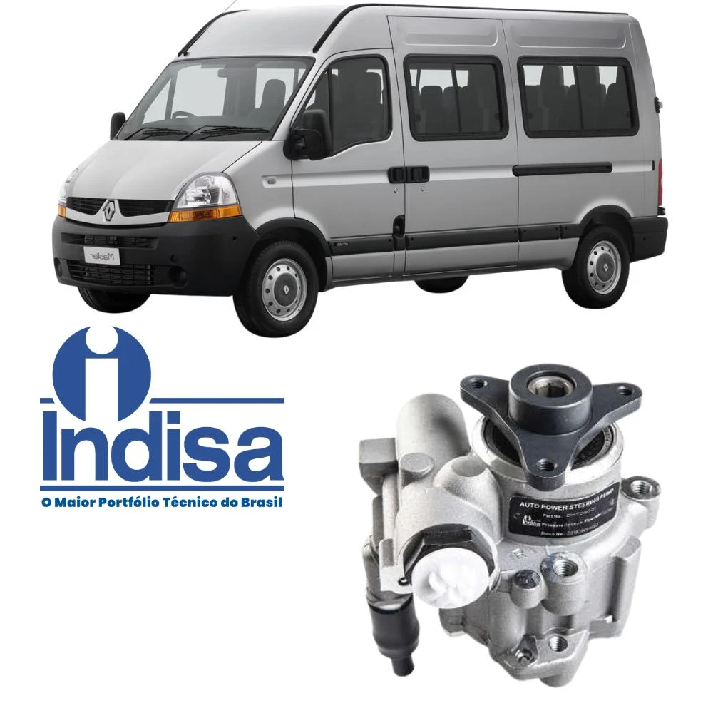 BOMBA DIRECAO HIDRAULICA RENAULT MASTER 2.5 2004 A 2012