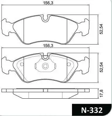 PASTILHA FREIO DIANTEIRA VECTRA 1997/