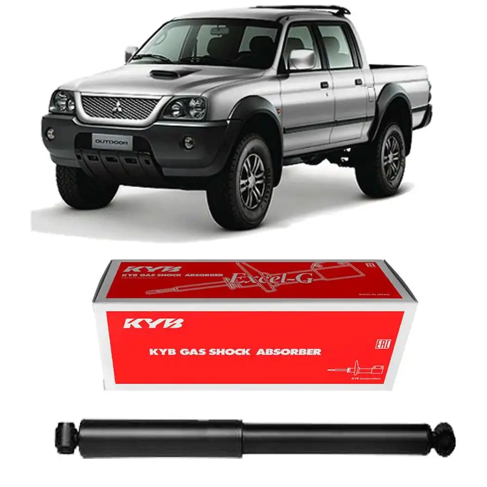 AMORTECEDOR TRASEIRO MITSUBISHI L-200 2004 A 2012 C/ BARRA