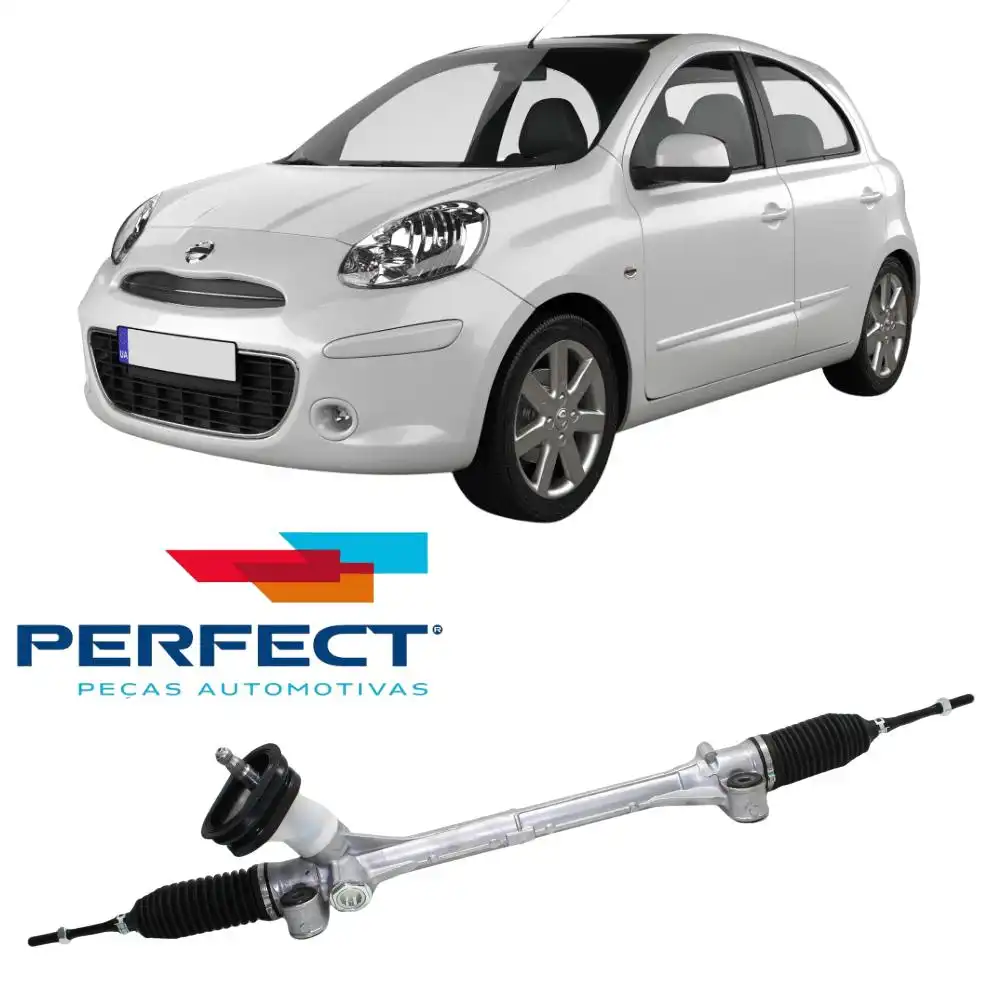 CAIXA DIRECAO NISSAN MARCH 1.0 16V 2011 A 2014