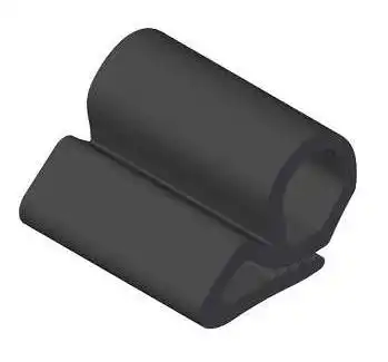 BORRACHA PORTA F-1000 /92 VERANEIO CAMINHAO CHEVROLET /84