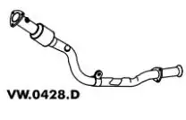 CANO SAIDA MOTOR GOL PLUS 1.6,1.8 2003/2008 GAS E FLEX