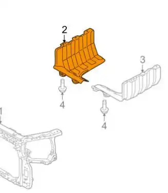 DEFLETOR RADIADOR KIA SOUL 08/